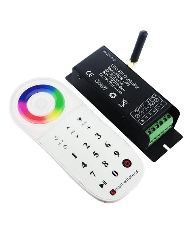 Multi Zones 2.4G RF RGB LED Controller