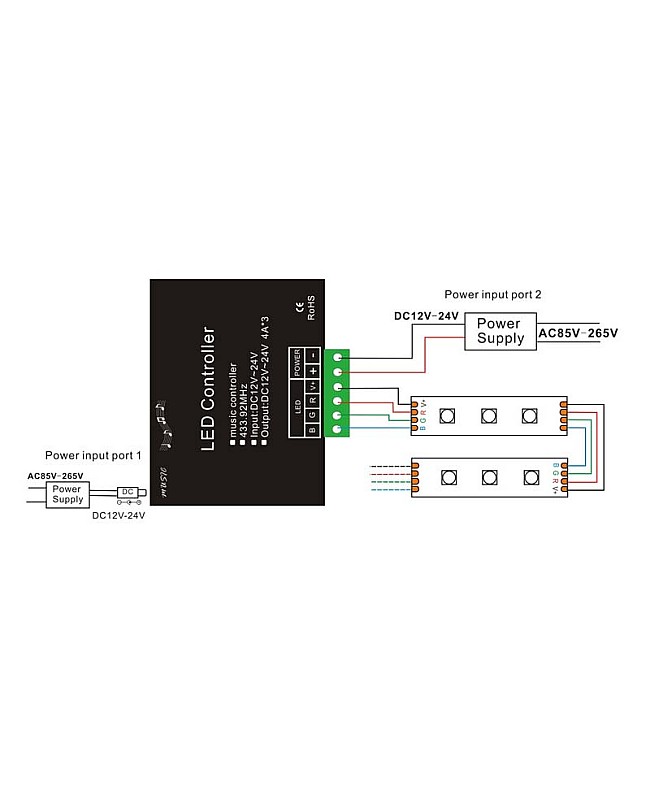 Sound Activated LED Light Controller