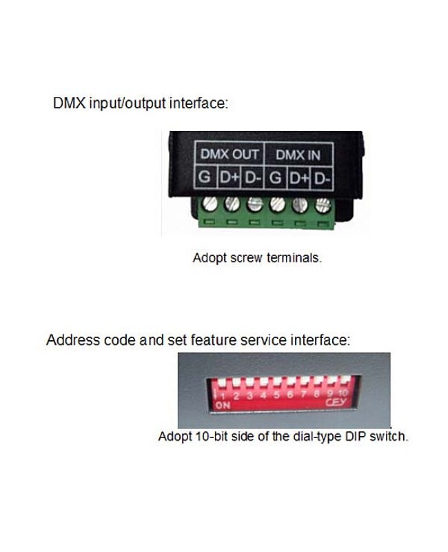 DMX 512 Decoder