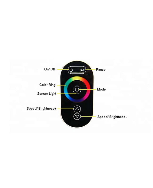 12V LED Controller With RF Touch Remote