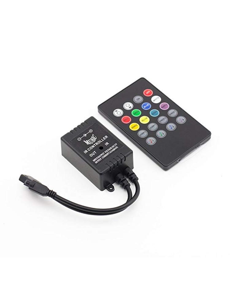 DC12V 20 Key 72W LED RGB Controller Waterproof for Outdoor LED Light Control 