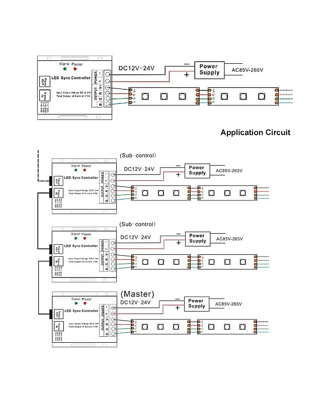 LED Strip Light Controller Installation