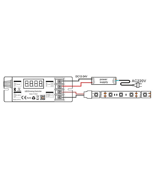 Low Voltage High Dimmer LED Light Dimmer
