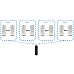 LED Dimmer With 4 Zones Control