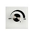 How to connect the rotary knob LED dimmer 86 panel to LED lights