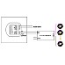 How to connect the rotary knob LED dimmer 86 panel to LED lights