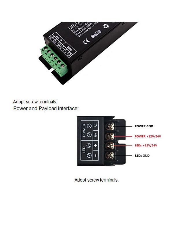 led controller brightness dimmer
