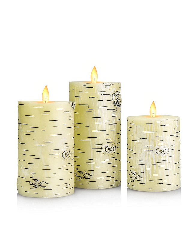 Birch Tree LED Candle Light