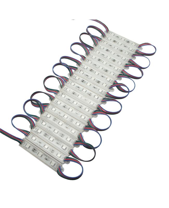 Waterproof 5050 RGB LED Module With 3LEDs