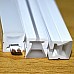 Outdoor soffit lighting LED profiles