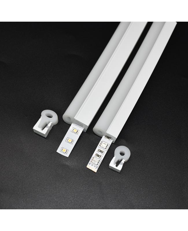 White Silicone LED Channel Profile
