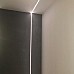 T shape recessed aluminum LED channels for wall lighting
