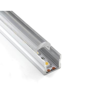 Aluminium LED Strip Profile For Surcace Mounted 