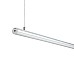 Round LED channels installed on the ceiling for task lighting in a living room