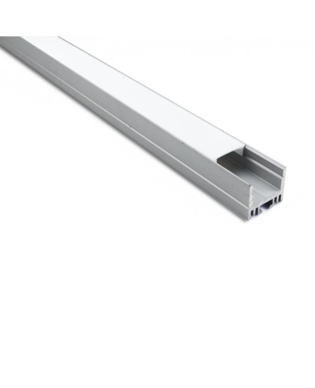 15mm LED Light Channels And Diffusers For Recessed Lighting