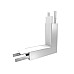 recessed plaster in aluminium profile channel for led strip
