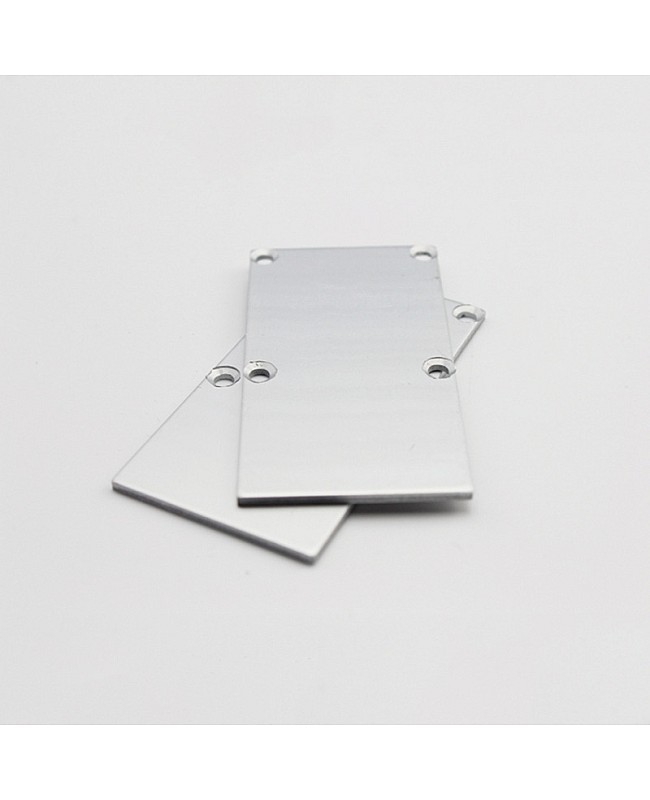 aluminum end caps for pendant LED lighting profiles