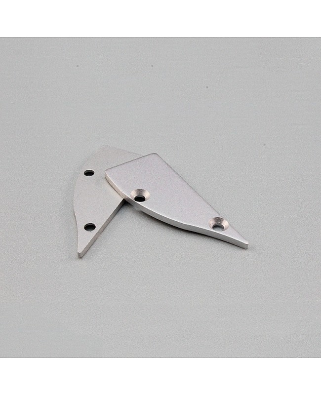 End caps for aluminum light channels for smart homes