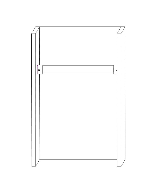 How to install the closet LED rods