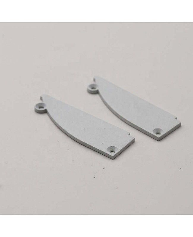drywall led profile end caps