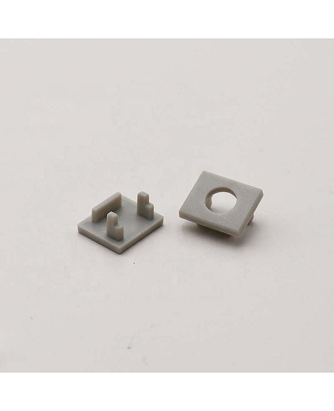 End caps for marble outside corner LED aluminum profiles