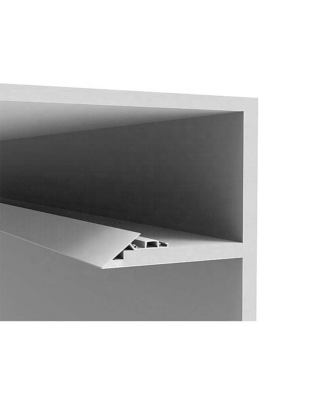 Modern home ceiling cove lighting aluminum trim