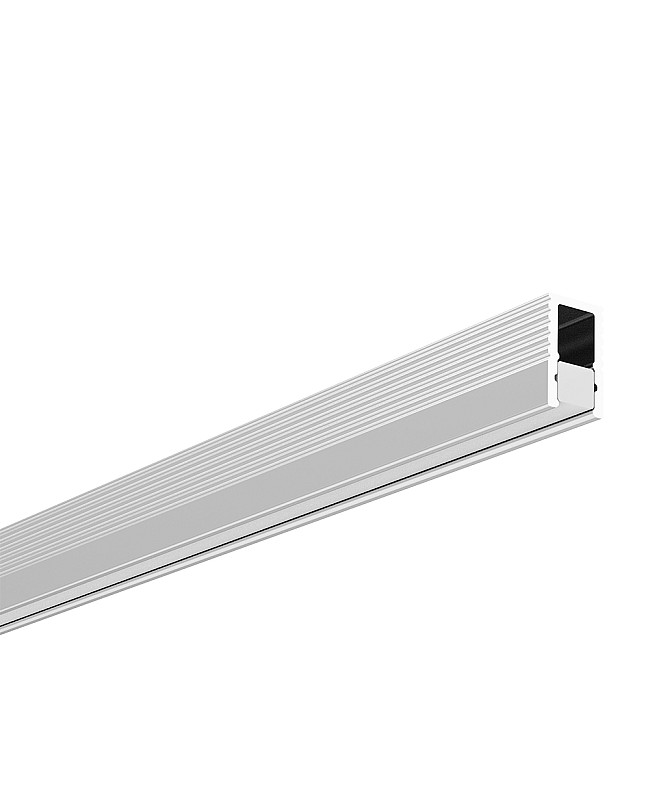 You can use double-sided tape to install the shelf lighting profiles