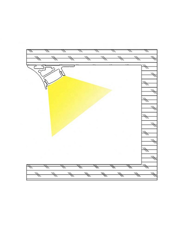 Aluminium LED Strip Light Channel Profile