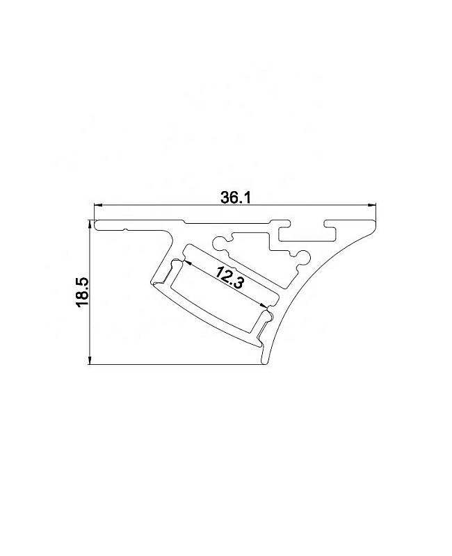 Aluminum Profiles For LED Strips