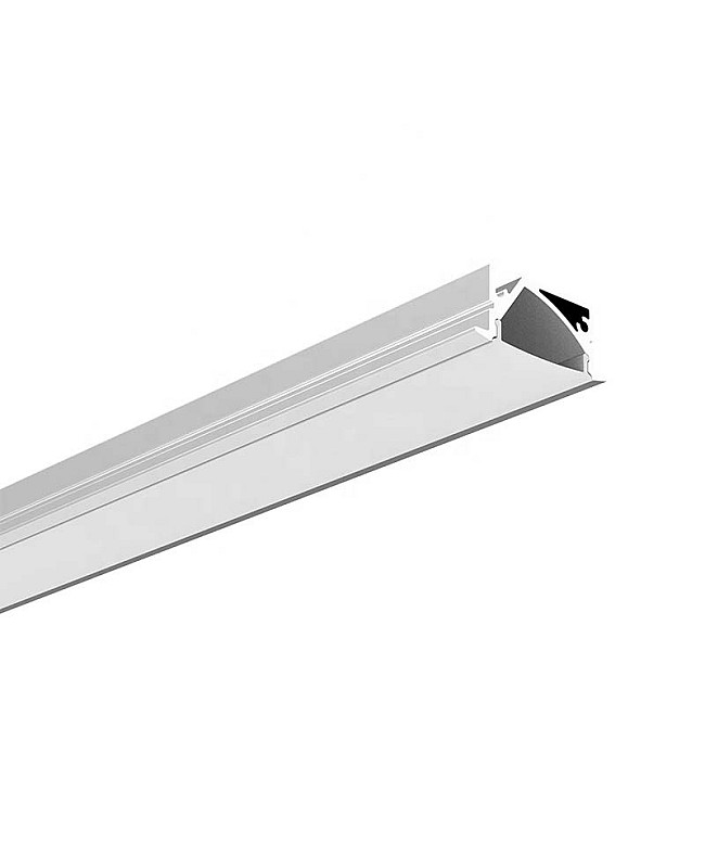 LED extrusion diffuser for cabinet lighting