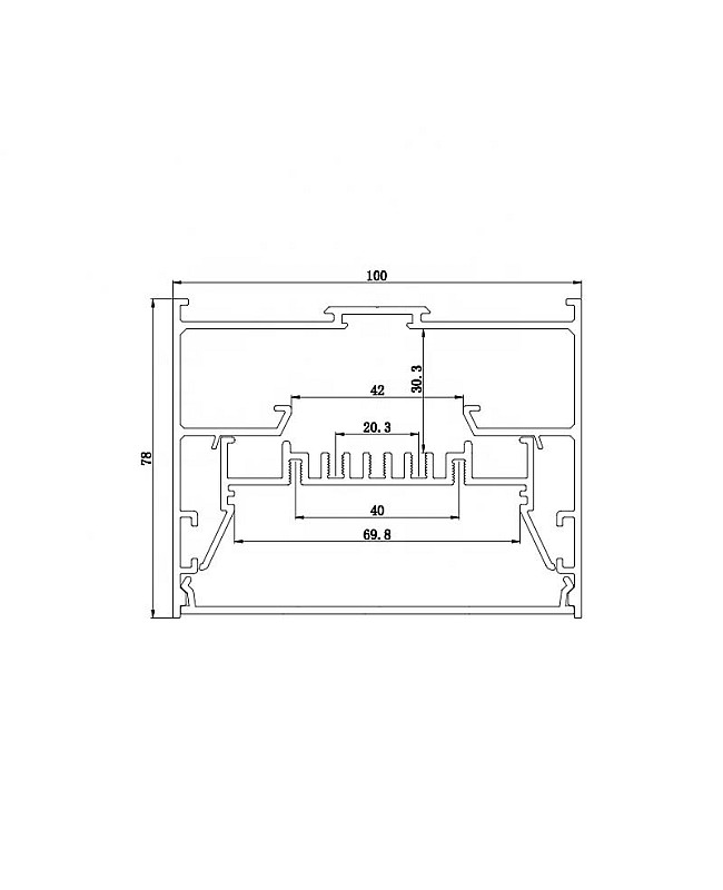 Wide Aluminum LED Profile