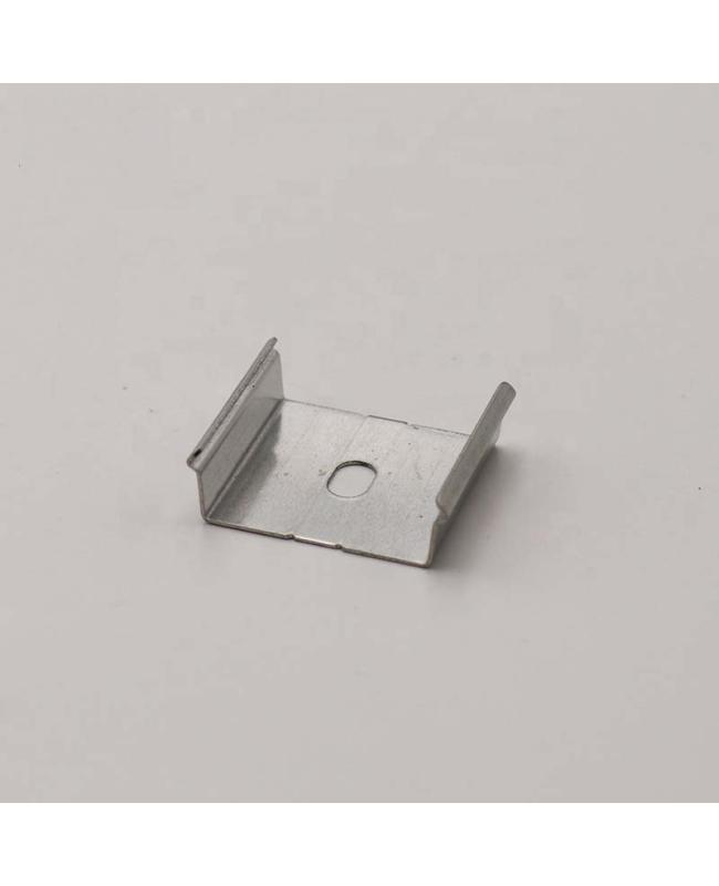 Square led strip light diffuser metal clips