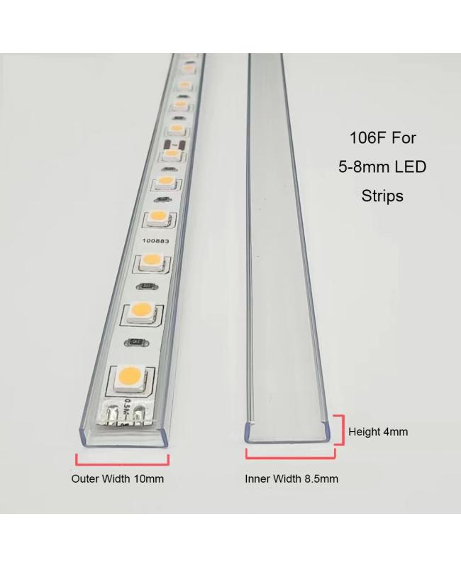 Plastic LED Strip Channel