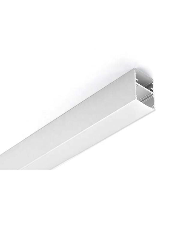1 Inch Wide LED Aluminium Profile 2M With Up Down Lighting Design
