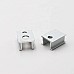 extruded aluminum led housing hanging caps