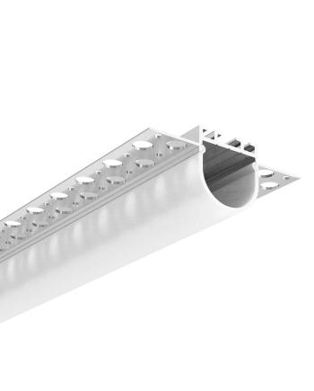 led strip light extrusion with round cover