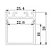 led profile size