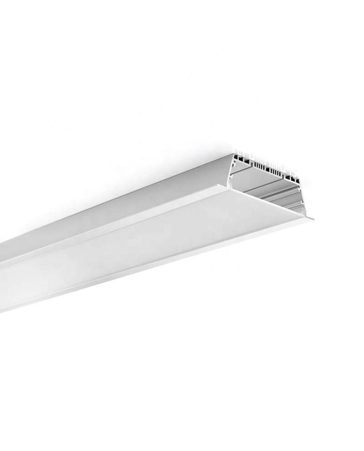 voedsel Verbergen Bevriezen 4 Inches Recessed LED Strip Aluminium Casing For Linear Lighting