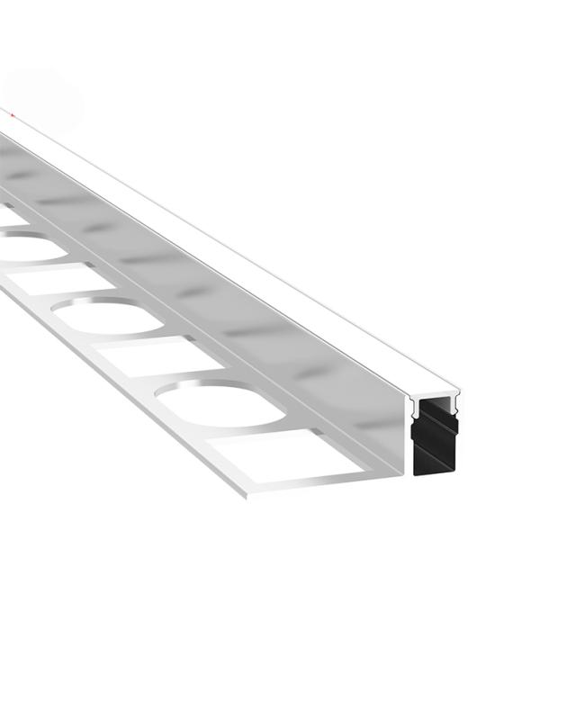 Trimless Recessed LED Tape Profile For Tile