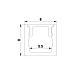 The dimension of narrow LED strip channels