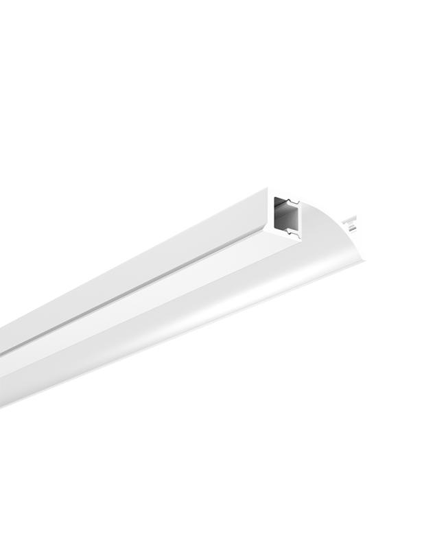 LED Strip Channel Diffuser For Recessed Cabinet Lighting