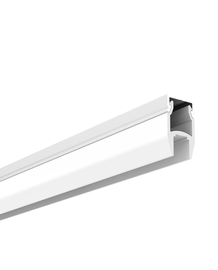 LED Glass Railing Edge-Lit LED Strip Channel ~ Model Alu-Glass 2m (78)