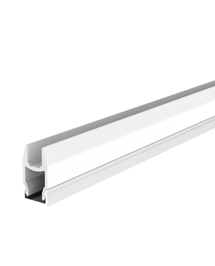 LED Glass Railing Edge-Lit LED Strip Channel ~ Model Alu-Glass 
