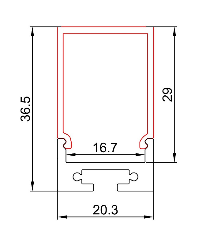 led strip light aluminium channel