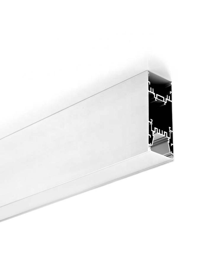 Wall Mounted Aluminum Profile For Indirect Light Upwards