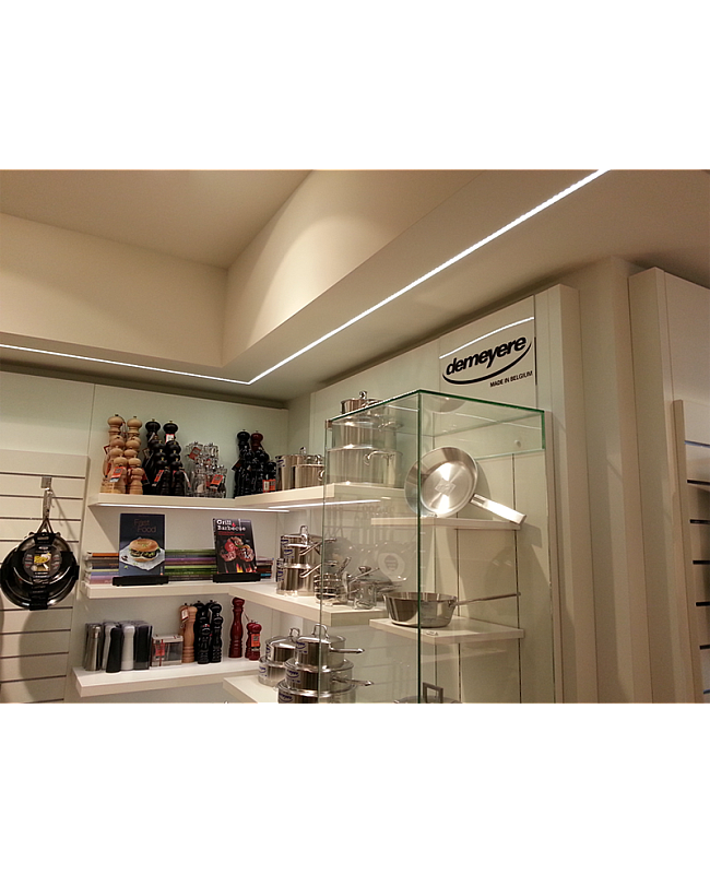 Slim LED Light Profile For Shopping Shelf