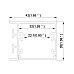 Surface Mounted LED Wall Washer Housing
