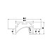The dimension of drywall integrated LED strip channels