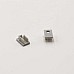 End caps for slim surface mounted LED aluminum channels