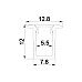 The aluminum LED profile system has slim structure, the inner width only 5.5mm